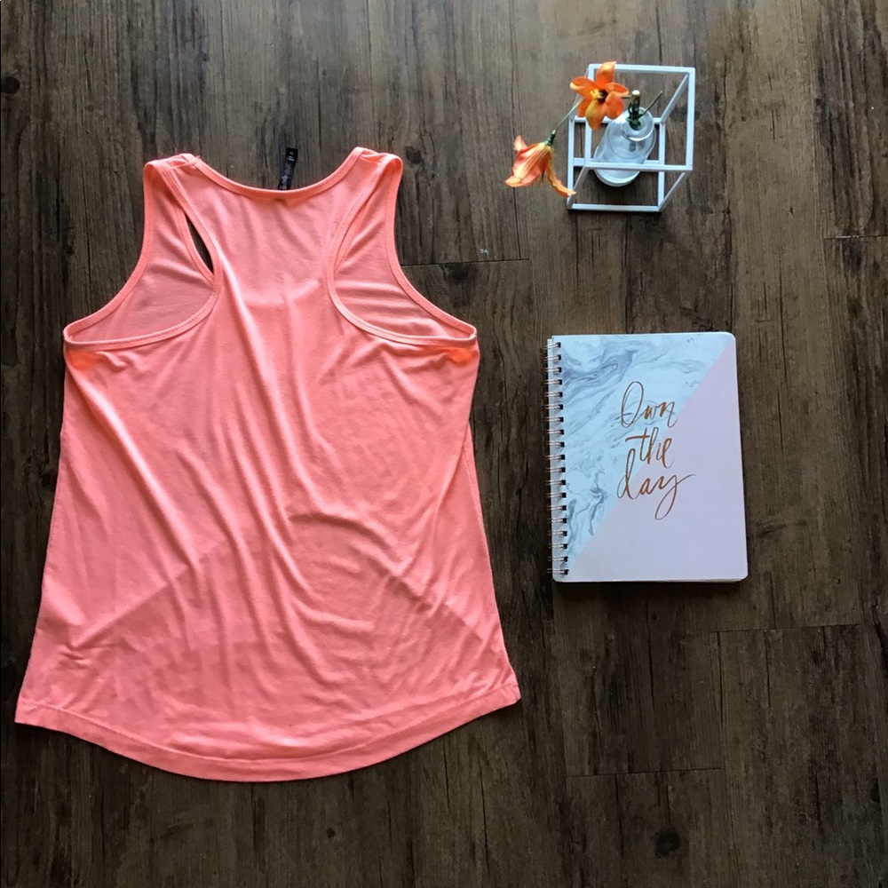 Coral Summer Racerback Tank - Picture 4 of 4